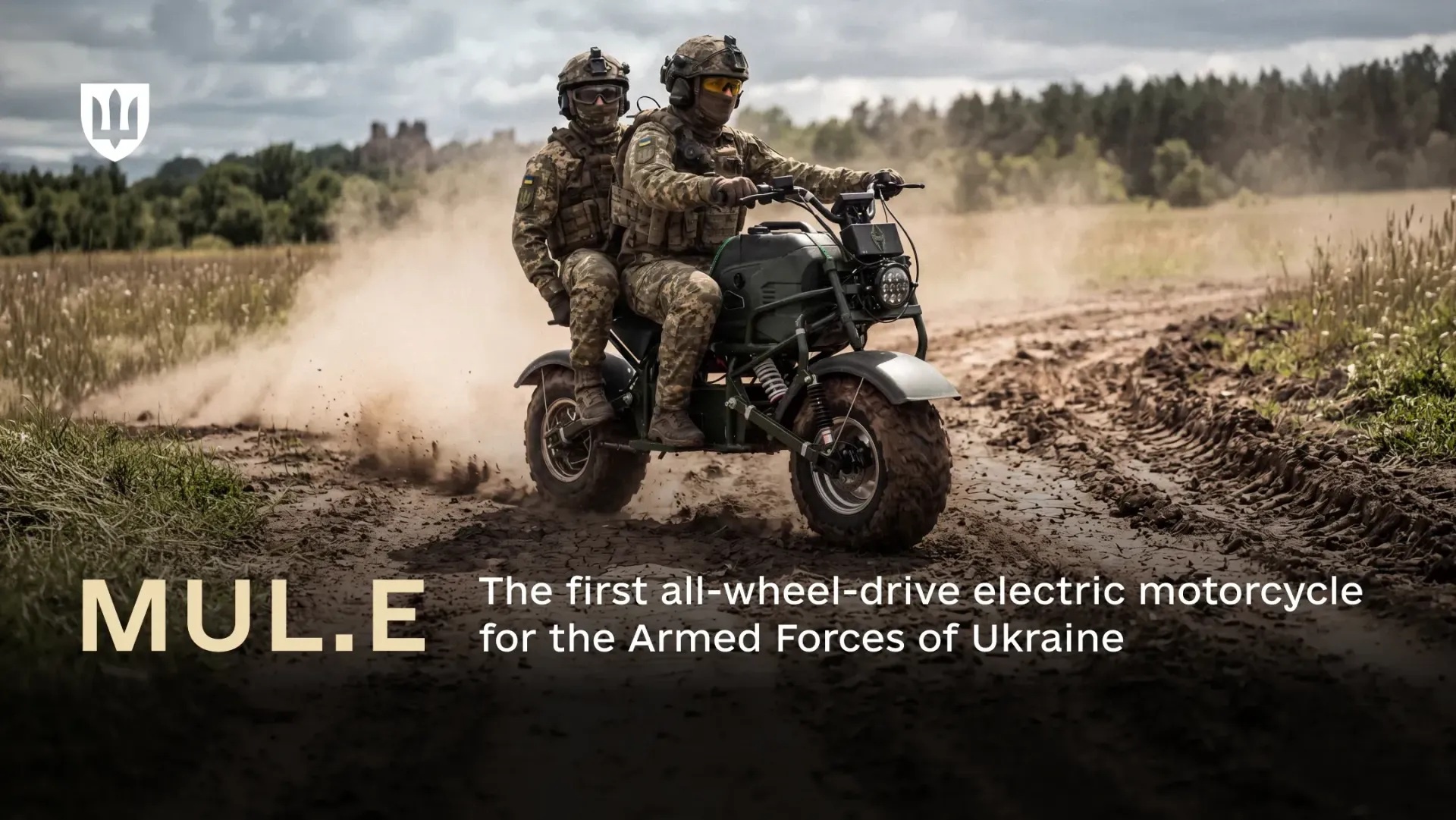 Ucrania incorpora motocicleta eléctrica MUL.E para operaciones militares