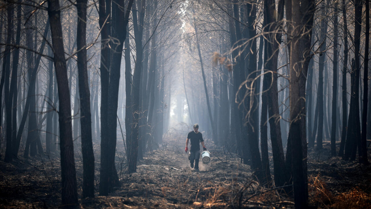 Incendios inéditos en Francia y España con fenómenos atmosféricos extremos