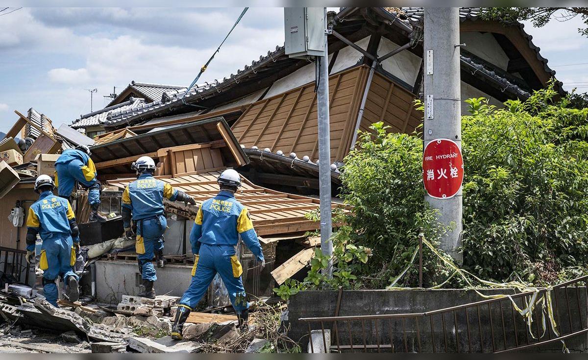 Terremoto en Kumamoto deja 34 muertos y continúa búsqueda de sobrevivientes