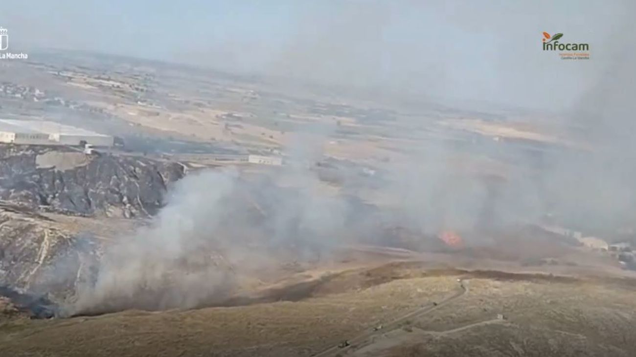 Alerta nivel 1 por incendio forestal en El Castrejón de Seseña