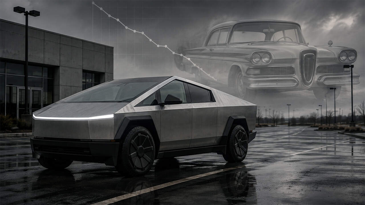 Tesla considerado mayor fracaso comercial en EEUU junto al Ford Edsel