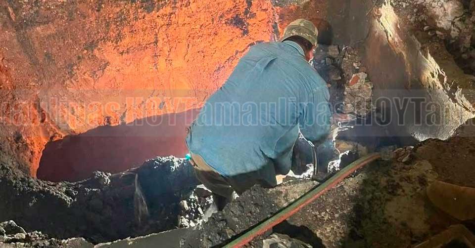 COMAPA Altamira prevé concluir rehabilitación de red la próxima semana