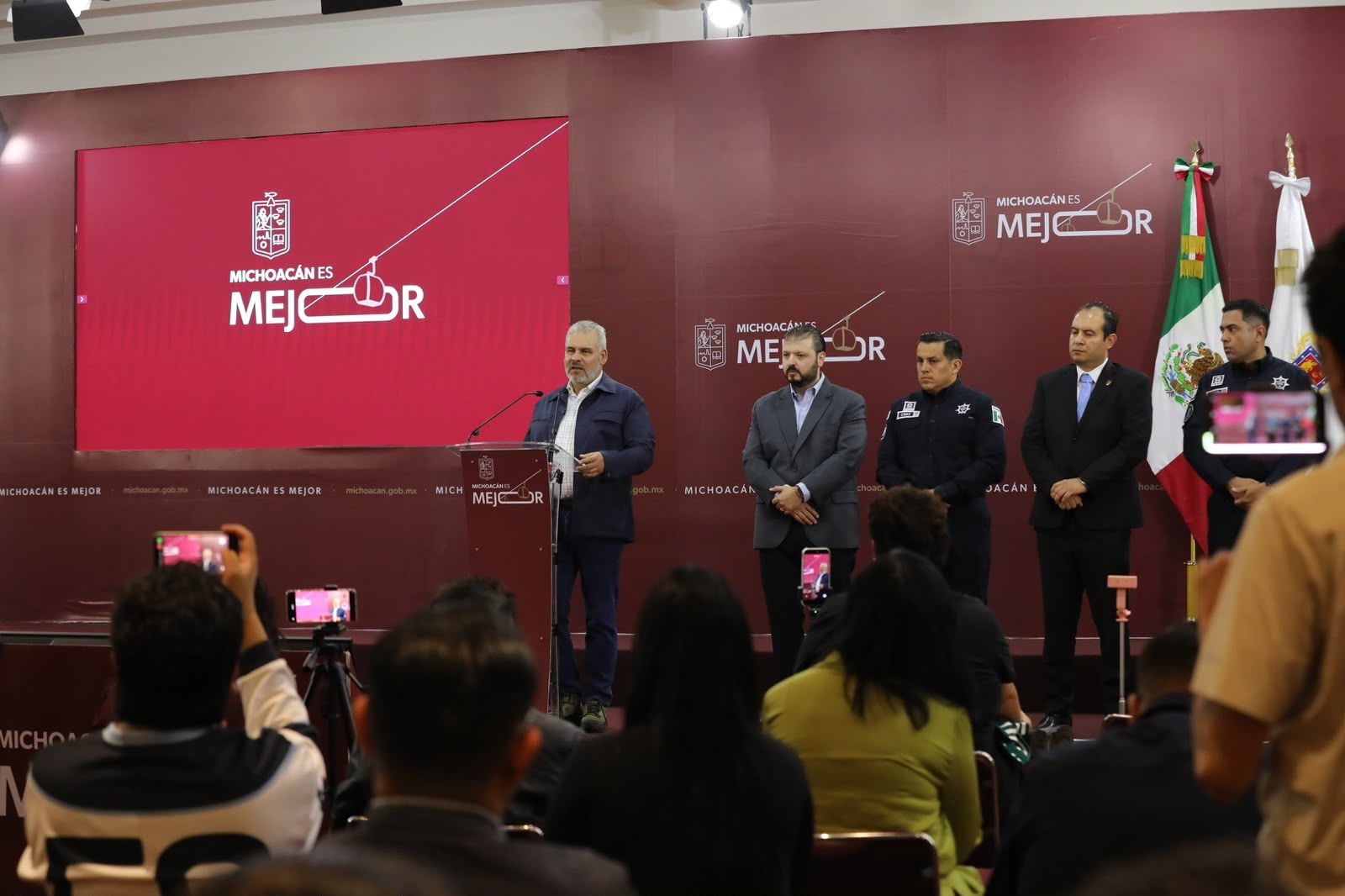 Michoacán registra reducción histórica del 77% en homicidios respecto a 2021