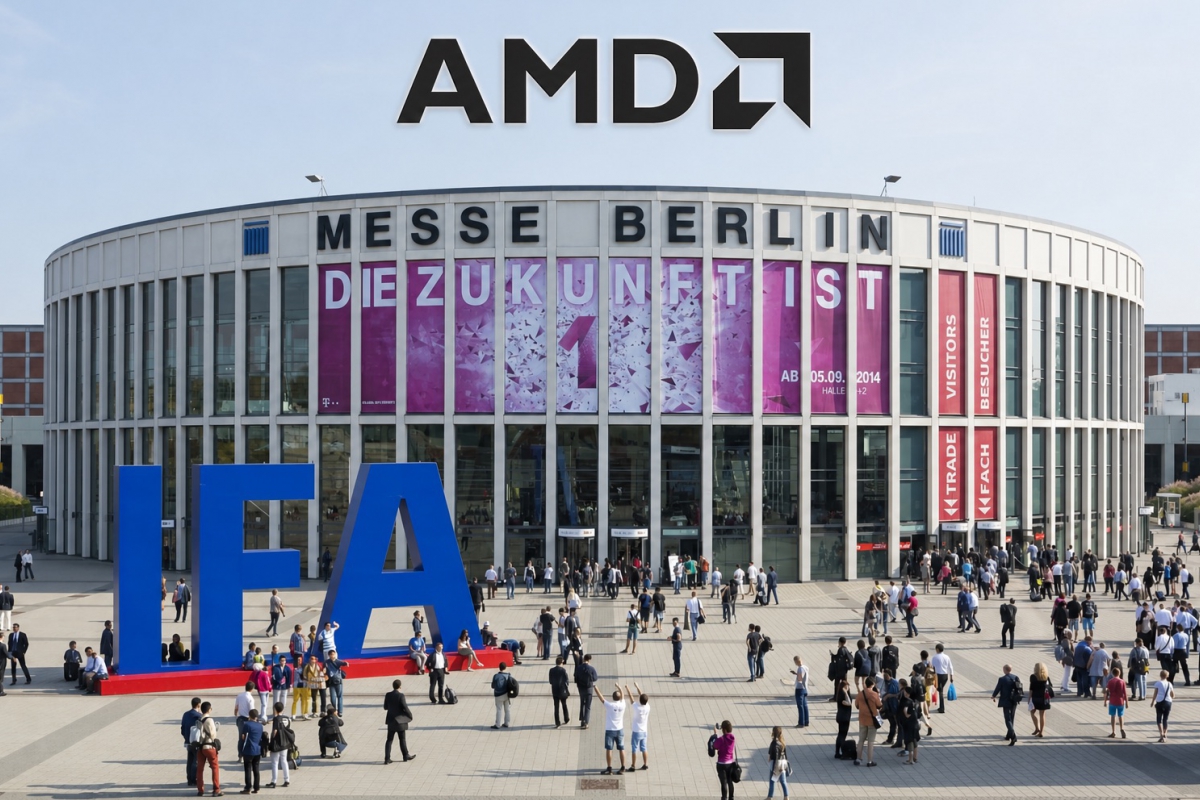 AMD prepara conferencia inaugural del IFA 2026 centrada en portátiles