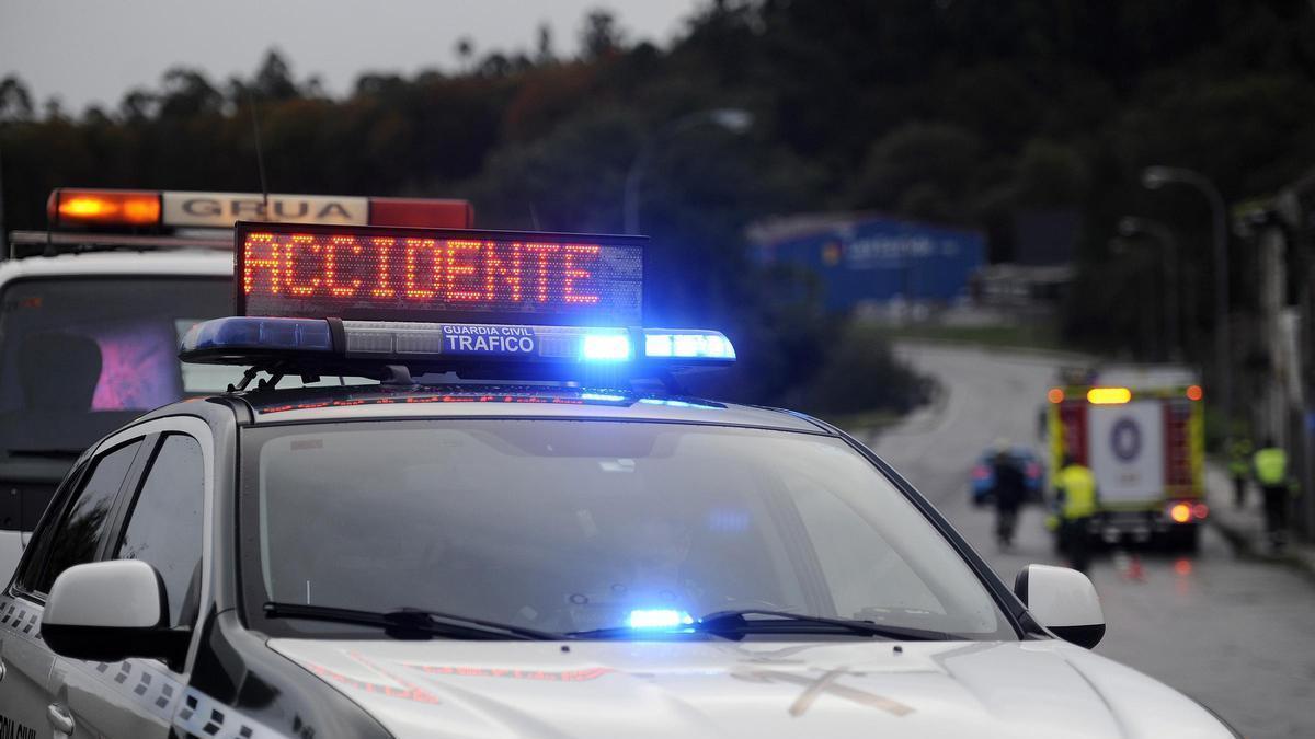 Dos muertos tras choque en la A-6 en Lugo