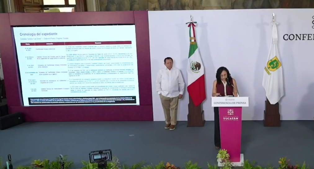 Gobernador de Yucatán pide revisión técnica de Las Dunas en Chuburná Puerto