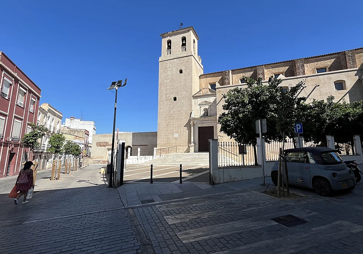 Ayuntamiento de Badajoz reformará plaza de San Agustín tras título BIC de la iglesia