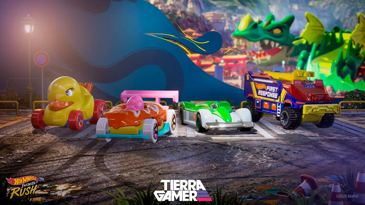 Hot Wheels Infinite Rush presenta campaña y progresión