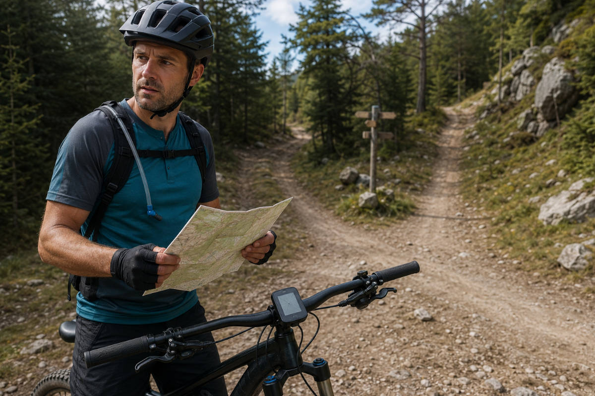 Cómo orientarte en bicicleta sin GPS durante una ruta