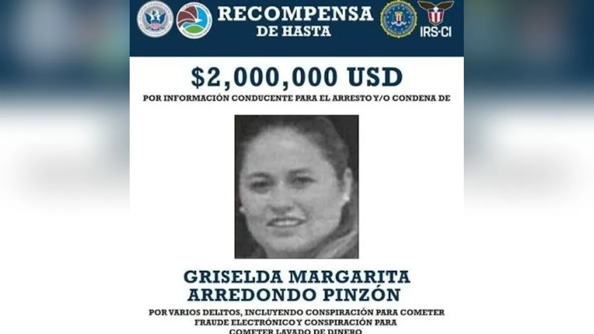 Griselda Arredondo, operadora financiera del CJNG con recompensa en EE.UU.