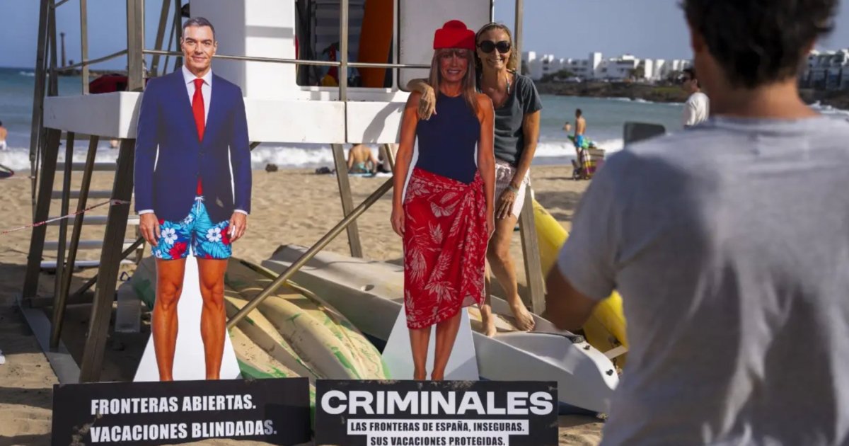 Organización Hazte Oír inicia campaña contra Pedro Sánchez en Lanzarote