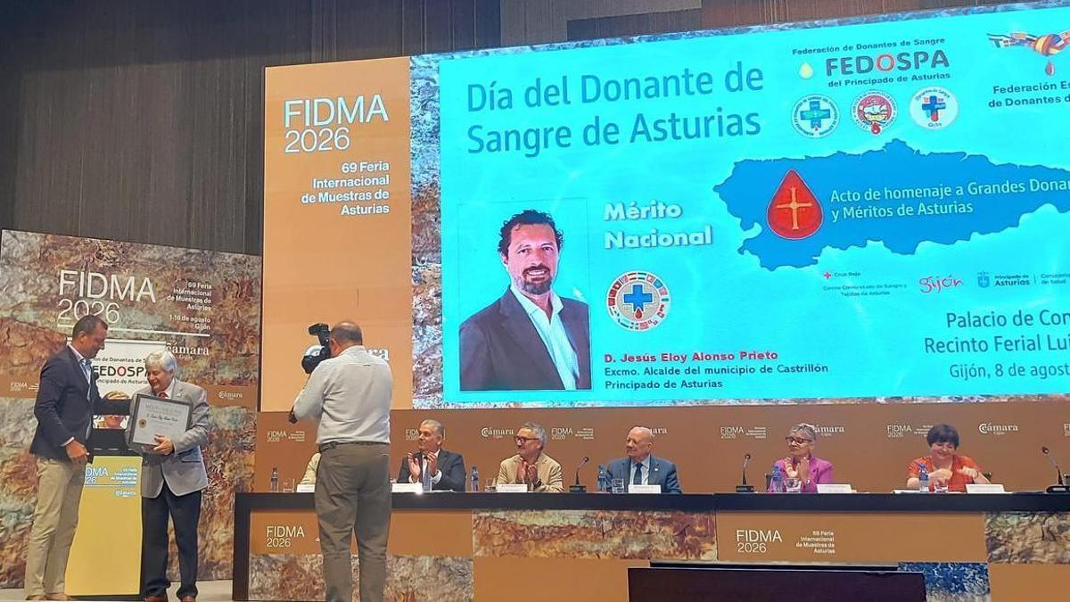Castrillón alcanza 60 donantes de sangre por cada mil habitantes