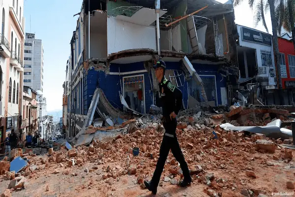 Terremoto causa devastación en Colombia