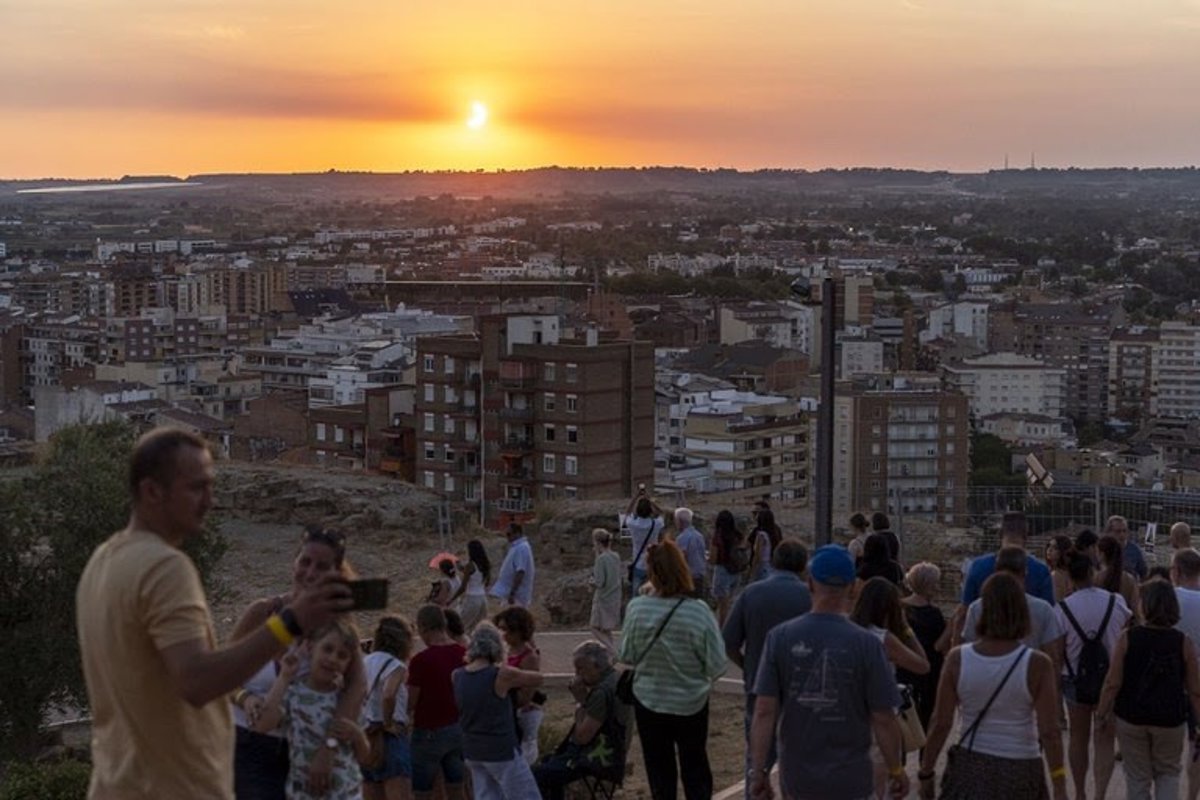 Impacto económico del eclipse en Lleida estimado en 2 millones
