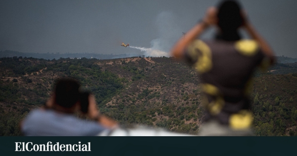 Incendio en Andalucía reaparece tras 22 años