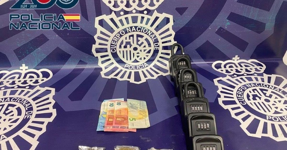 Narcos usan cajas de llaves para vender droga en Málaga