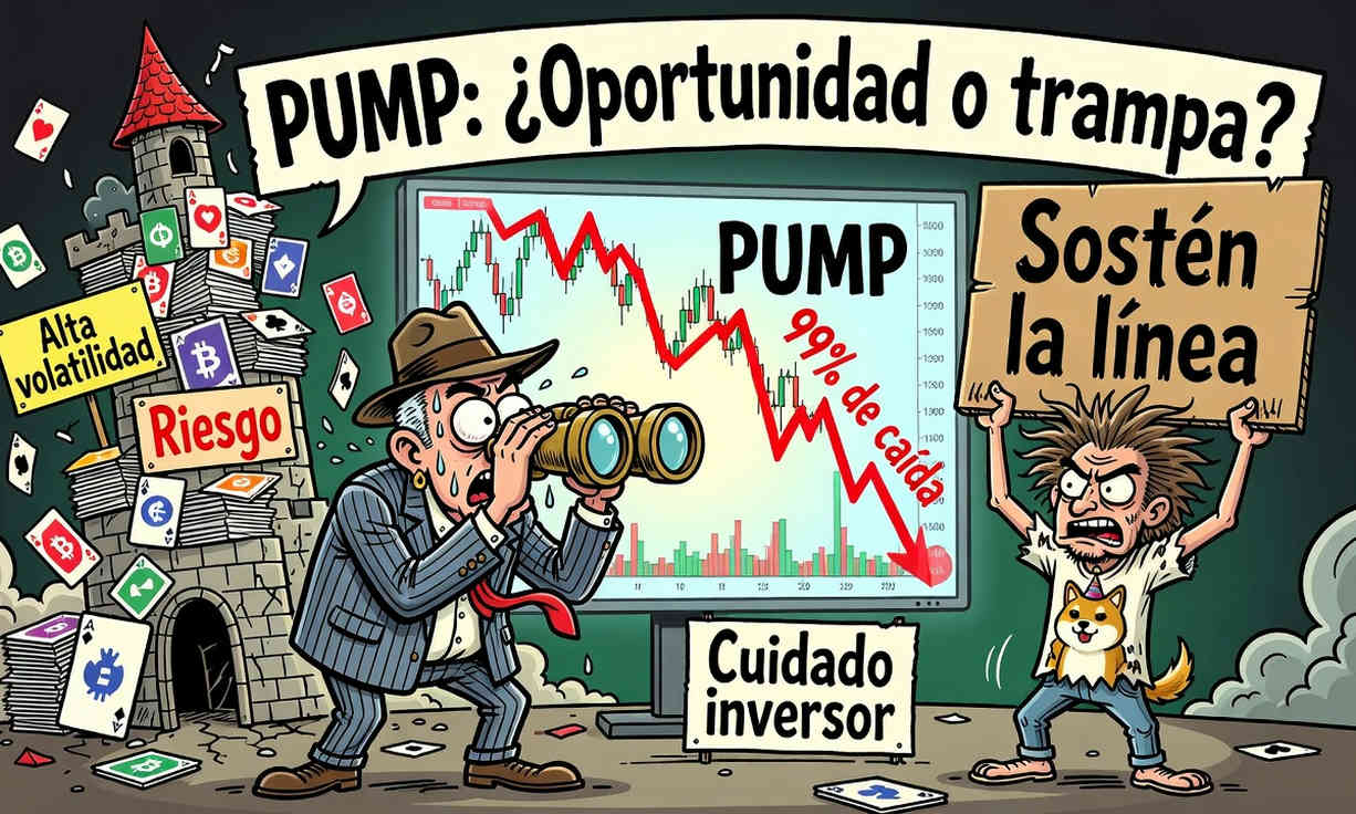 Pump.fun cae 99% y genera debate sobre memecoins