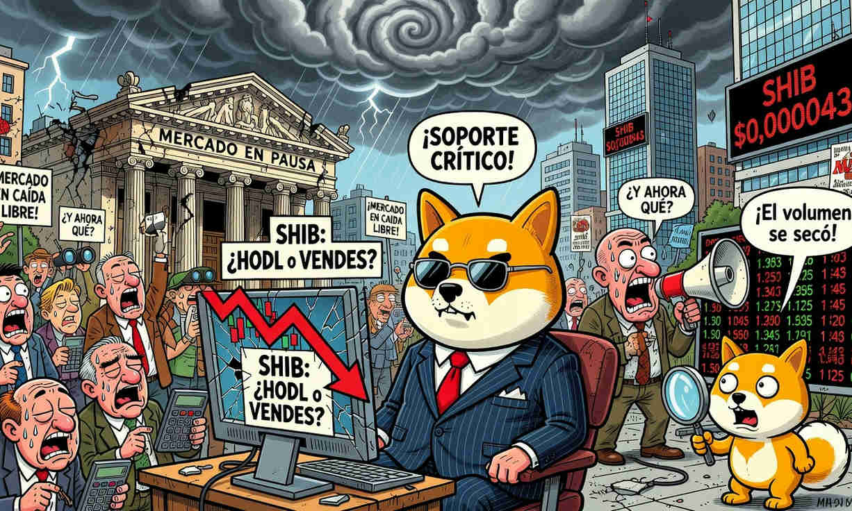 Shiba Inu (SHIB) cae 3,7% y prueba soporte clave