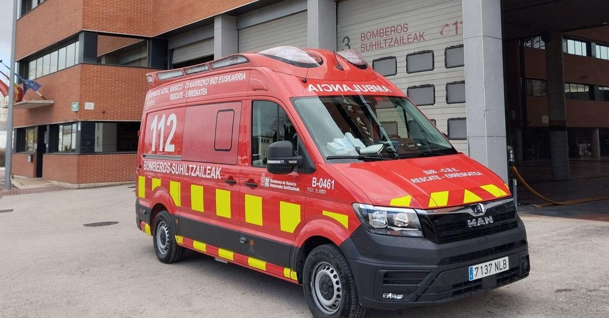 Niño de 10 años herido grave tras caer de casa en incendio en Navarra