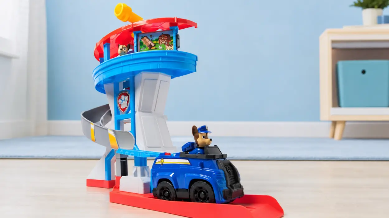 Torre de control Paw Patrol con Chase y coche policía por 32,49€ con envío gratis (-46%)