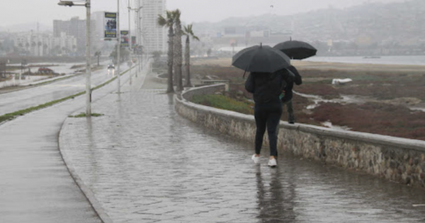 Sistema frontal afectará 12 regiones con lluvias desde este lunes en Coquimbo