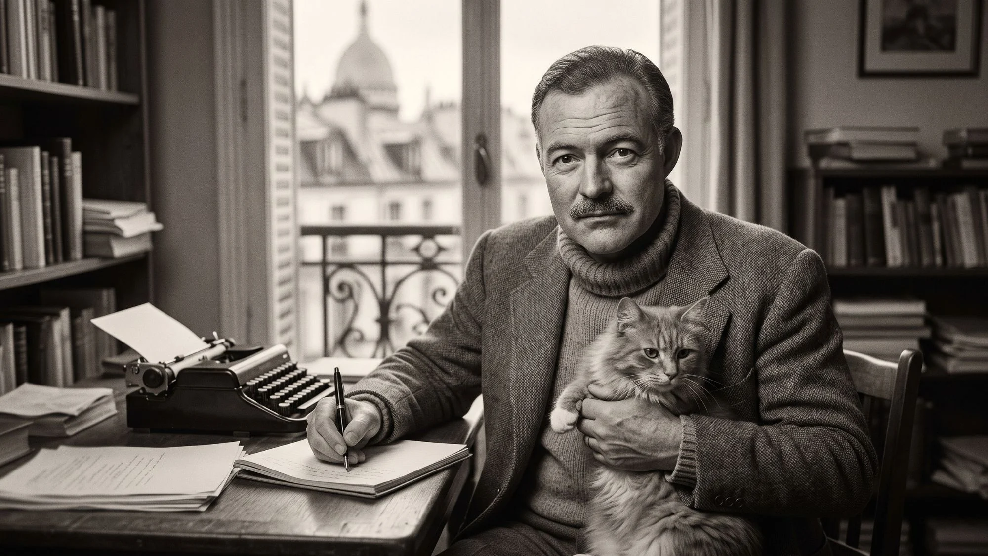 Frase de Ernest Hemingway sobre la vida