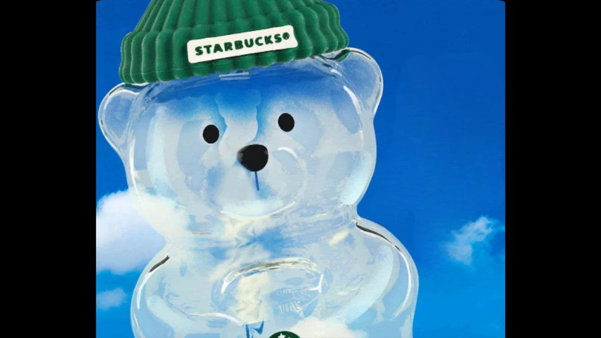 Starbucks presenta vaso de cristal de oso para coleccionistas