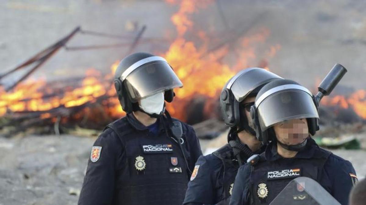 Escalada violenta en Ceuta alerta a Fuerzas de Seguridad