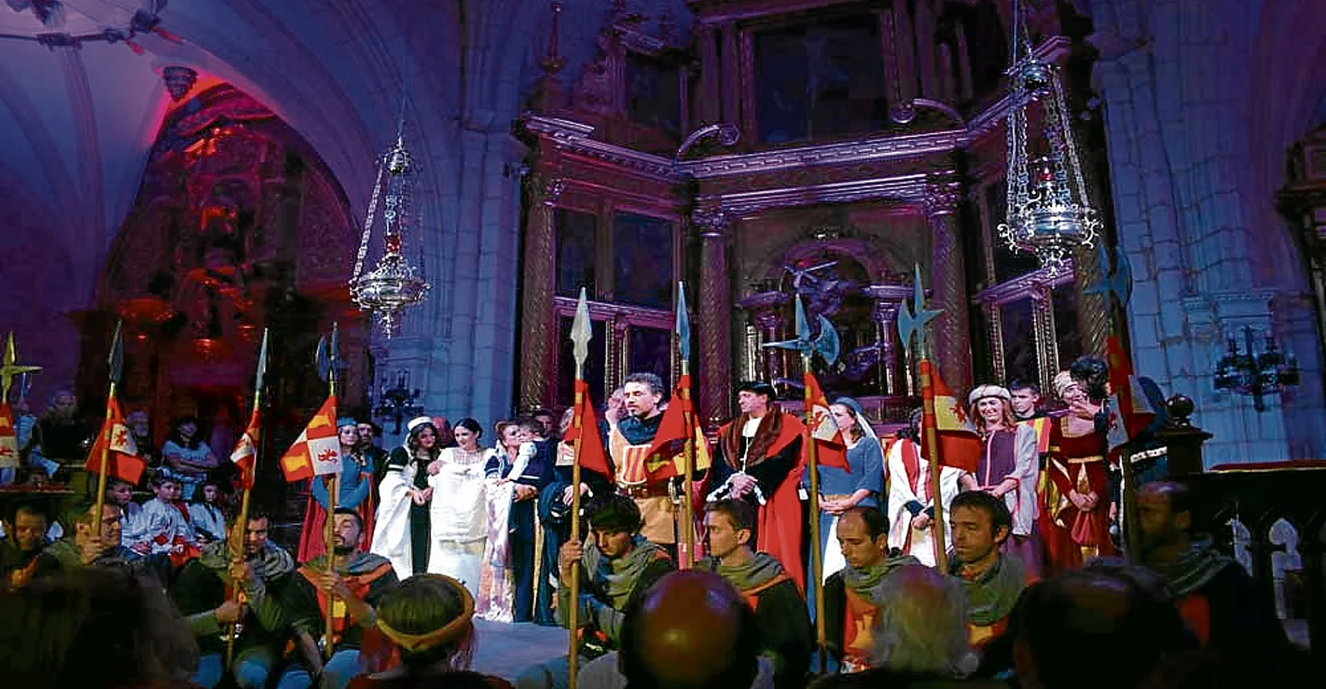 Pueblo de Burgos revive historia de Juana la Loca