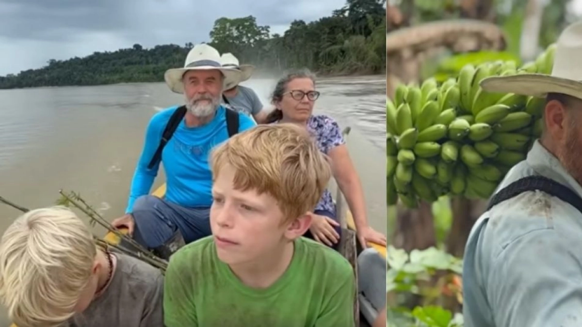 Familia deja EEUU para criar a sus hijos en la Amazonía y educarlos en casa