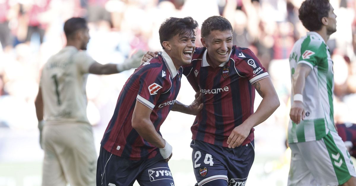 Levante vence al Betis 5-2 antes de partido en La Rosaleda
