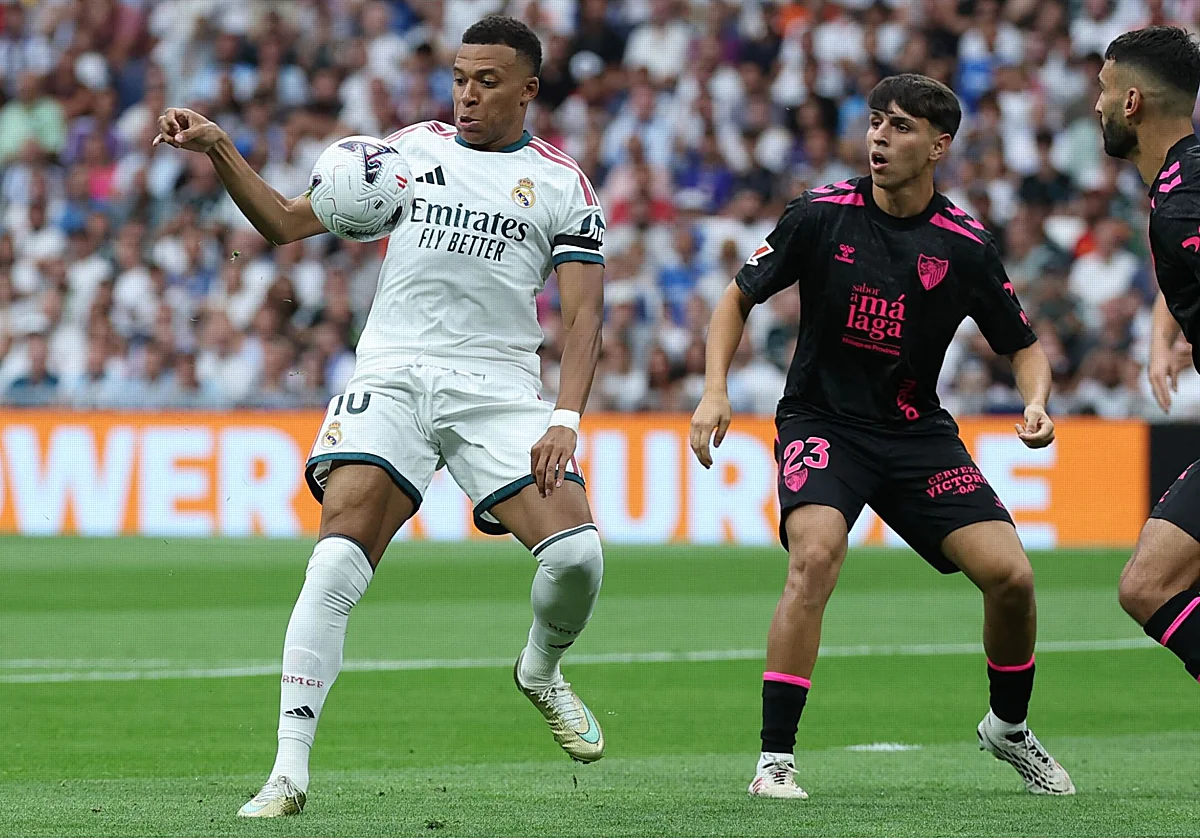 Narración de la goleada del Real Madrid al Málaga