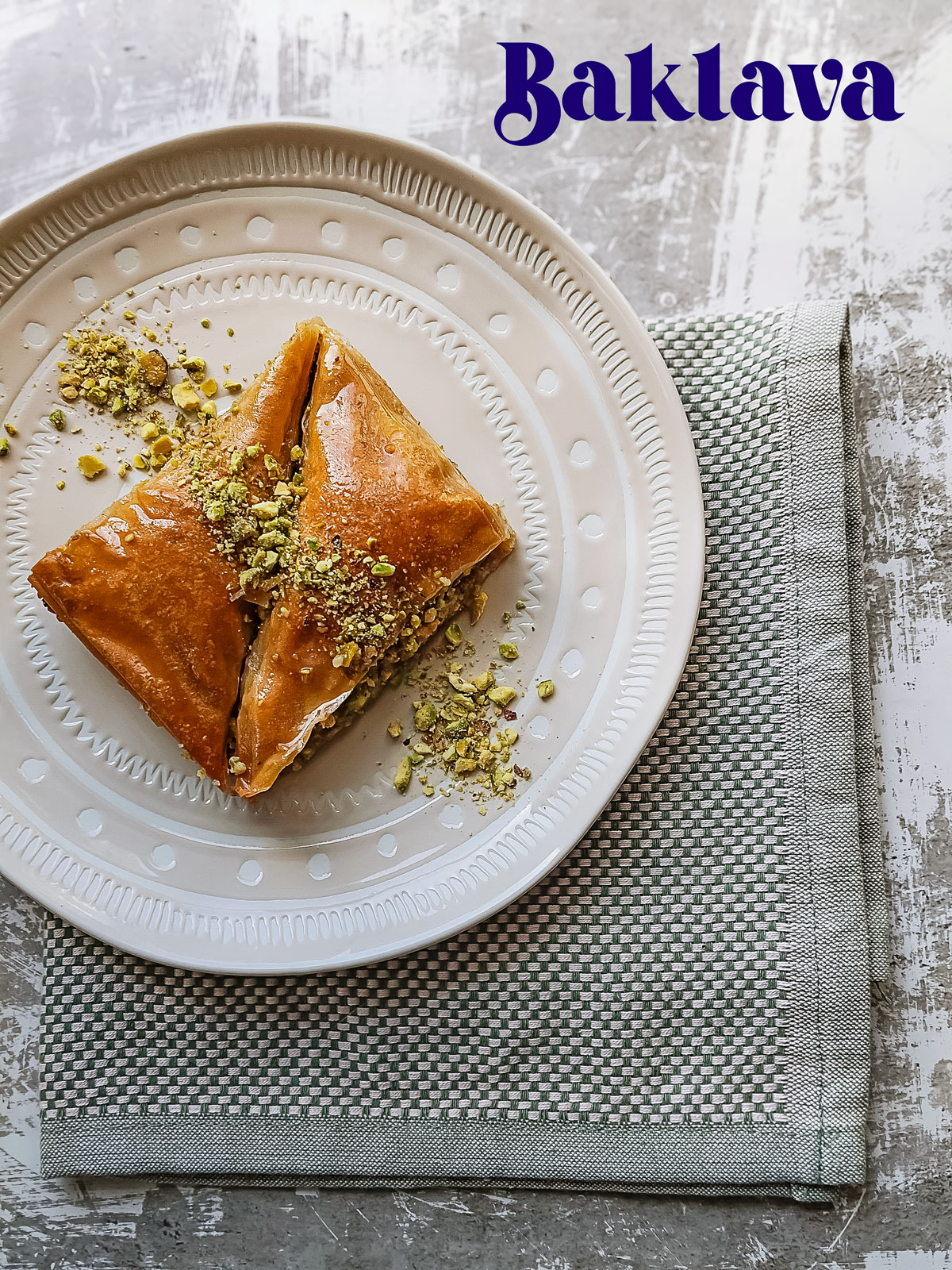 Receta de Baklava