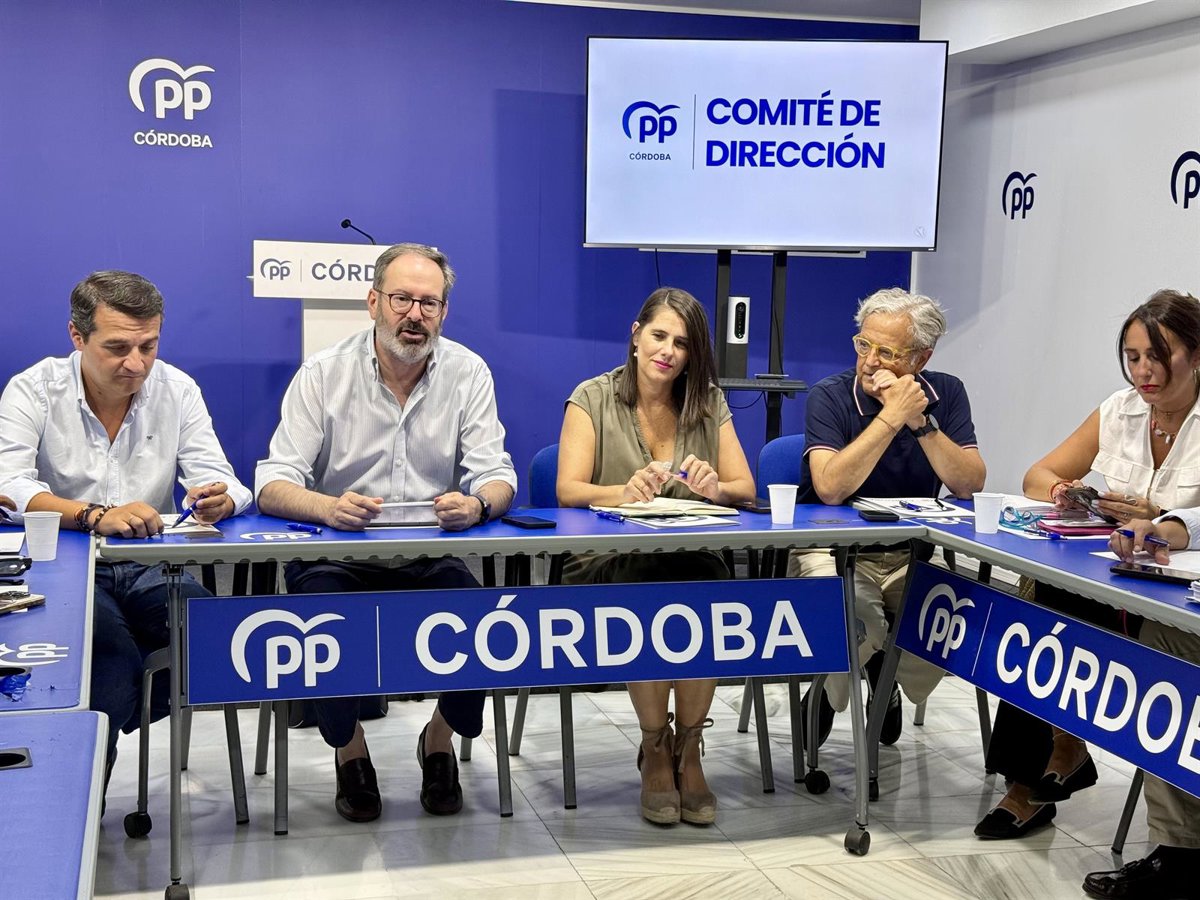Comité del PP de Córdoba define acción política con enfoque en Ceuta para inicio de curso
