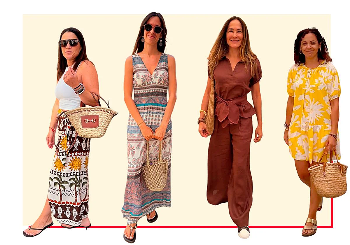 Street style en Málaga mantiene elementos veraniegos