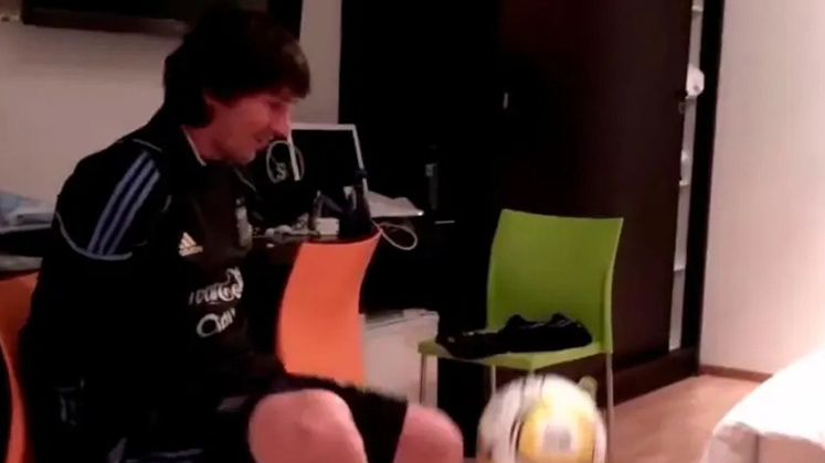 Video inédito de Messi en Mundial 2010 sorprende tras 16 años