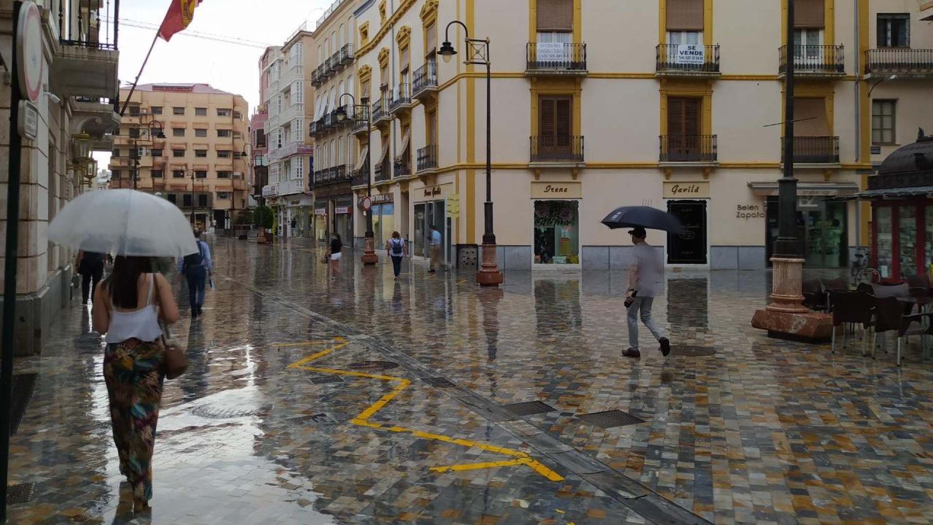 Cartagena activa preemergencia por aviso naranja de fuertes lluvias y tormentas
