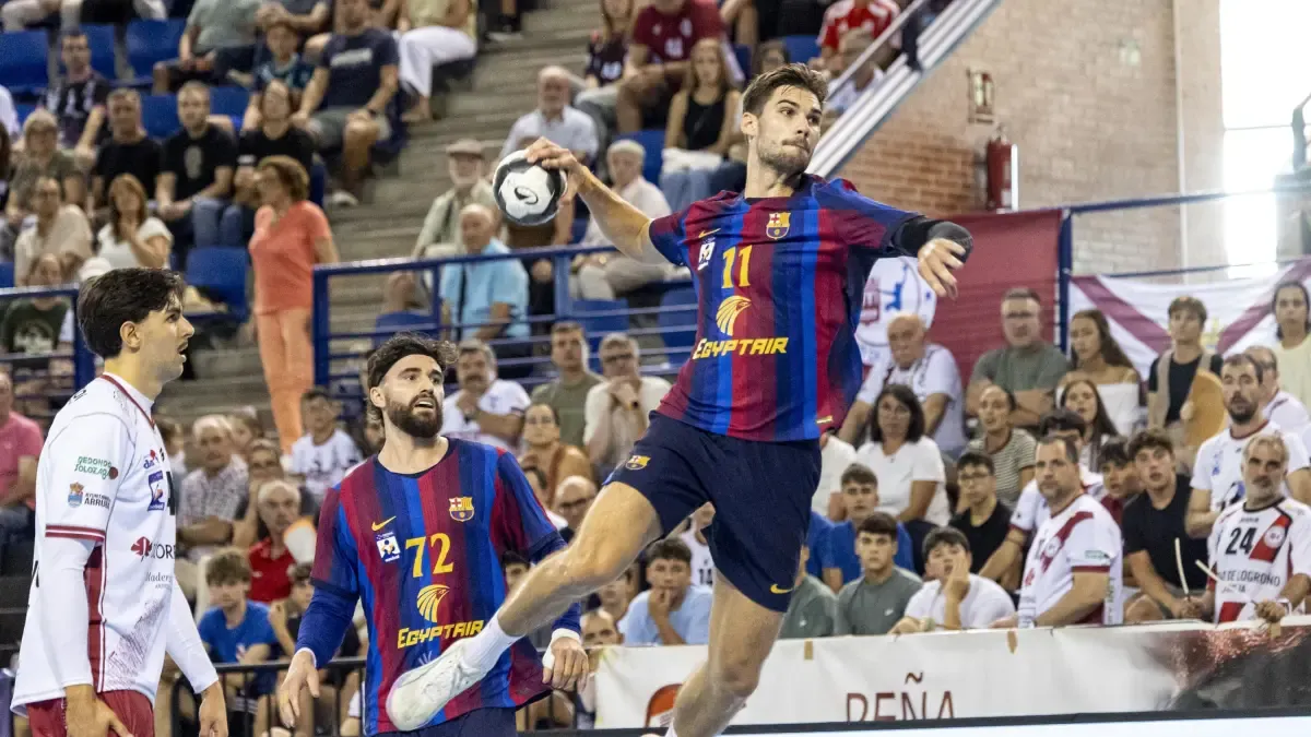 Clasificación de la Liga ASOBAL: Barça líder y primeras derrotas