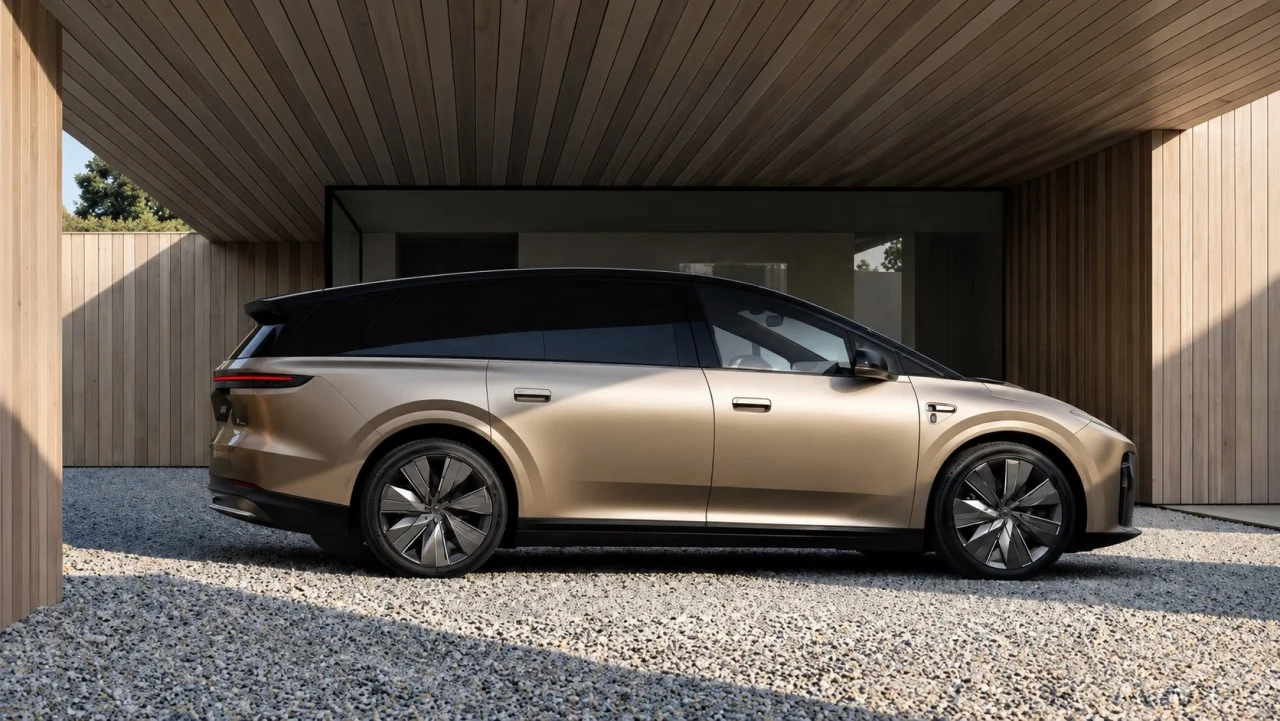 Li Auto i9, SUV aerodinámico de 5.2 metros con maniobrabilidad de utilitario
