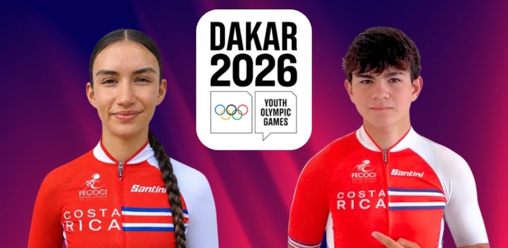 Ciclistas Matías Calzada y Francel Martínez representarán a Costa Rica en Dakar 2026