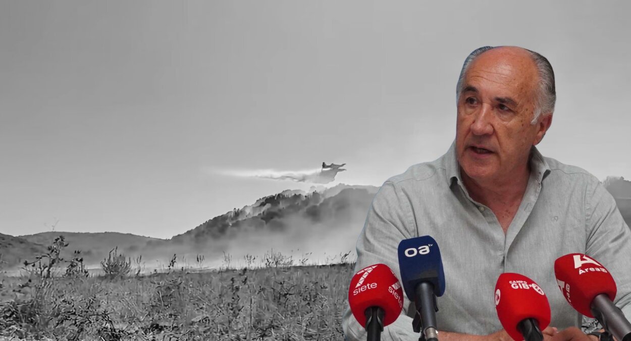 Landaluce sugiere posible mano detrás de incendios forestales