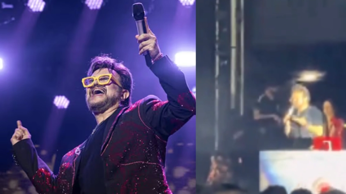 Aleks Syntek reclama al público y habla de polémicas en concierto