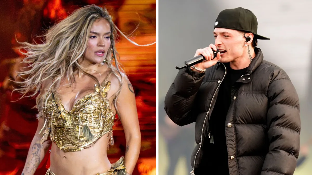 Karol G presenta a Peso Pluma como invitado especial en su concierto en Nueva York