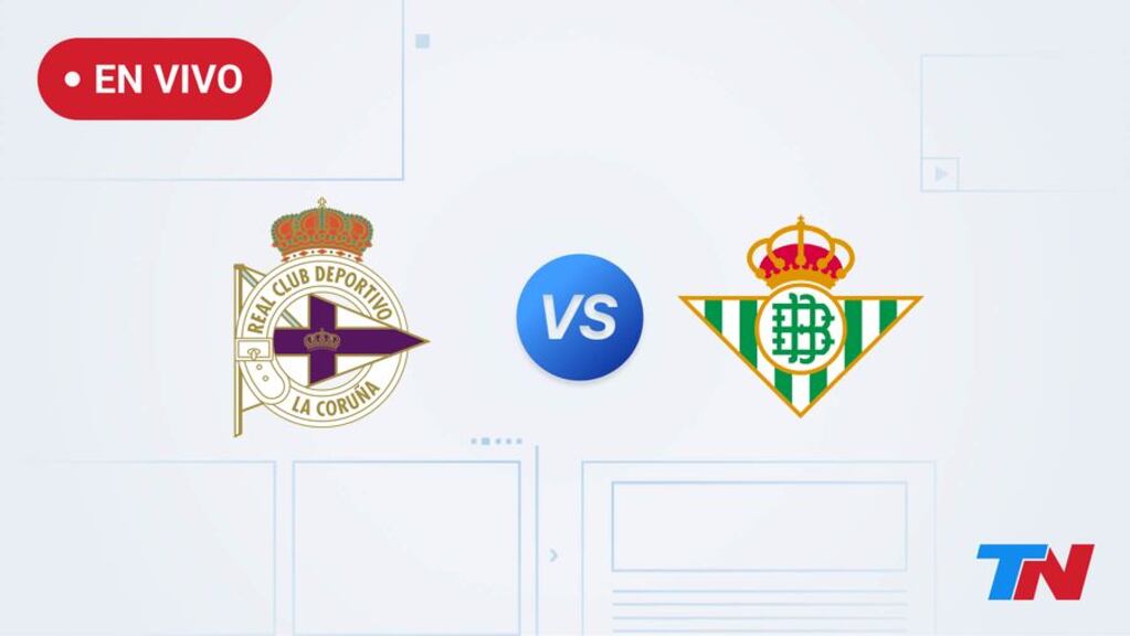 Deportivo vs Betis: transmisión y minuto a minuto de La Liga