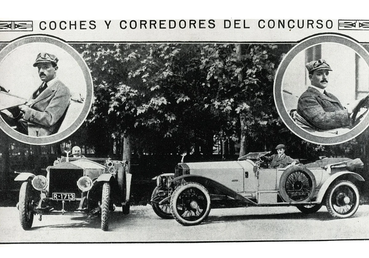 Rolls Royce Silver Ghost, primer auto ganador del Gran Premio de España