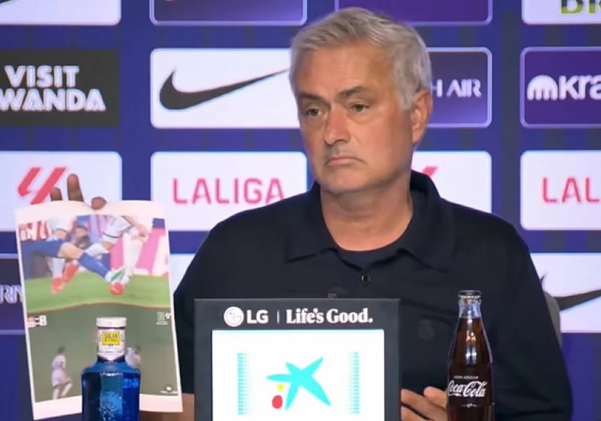 Atlético envía mensaje a Mourinho contra acoso arbitral