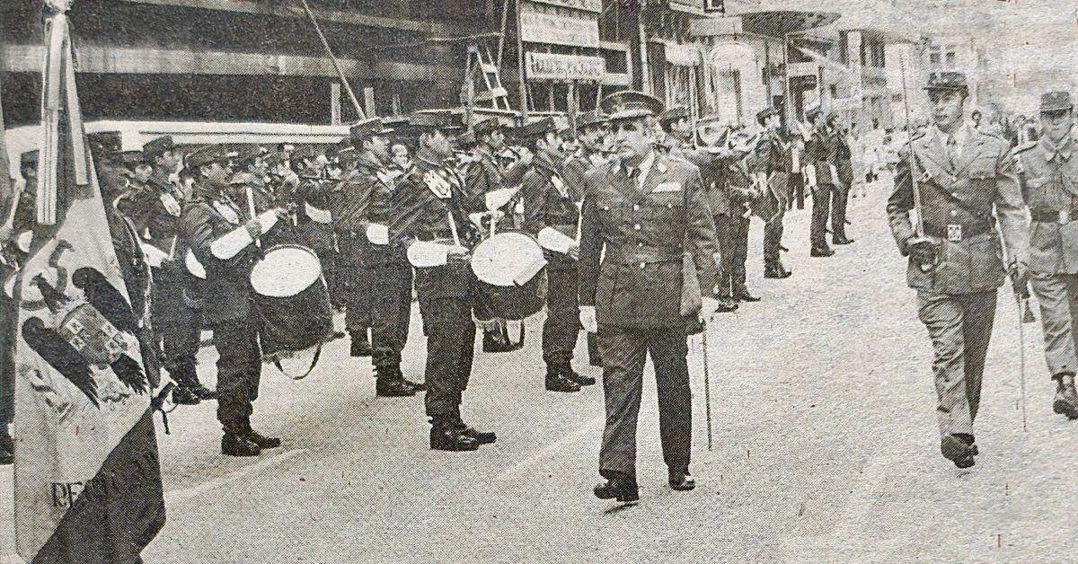El capitán general de Galicia visitó Orense