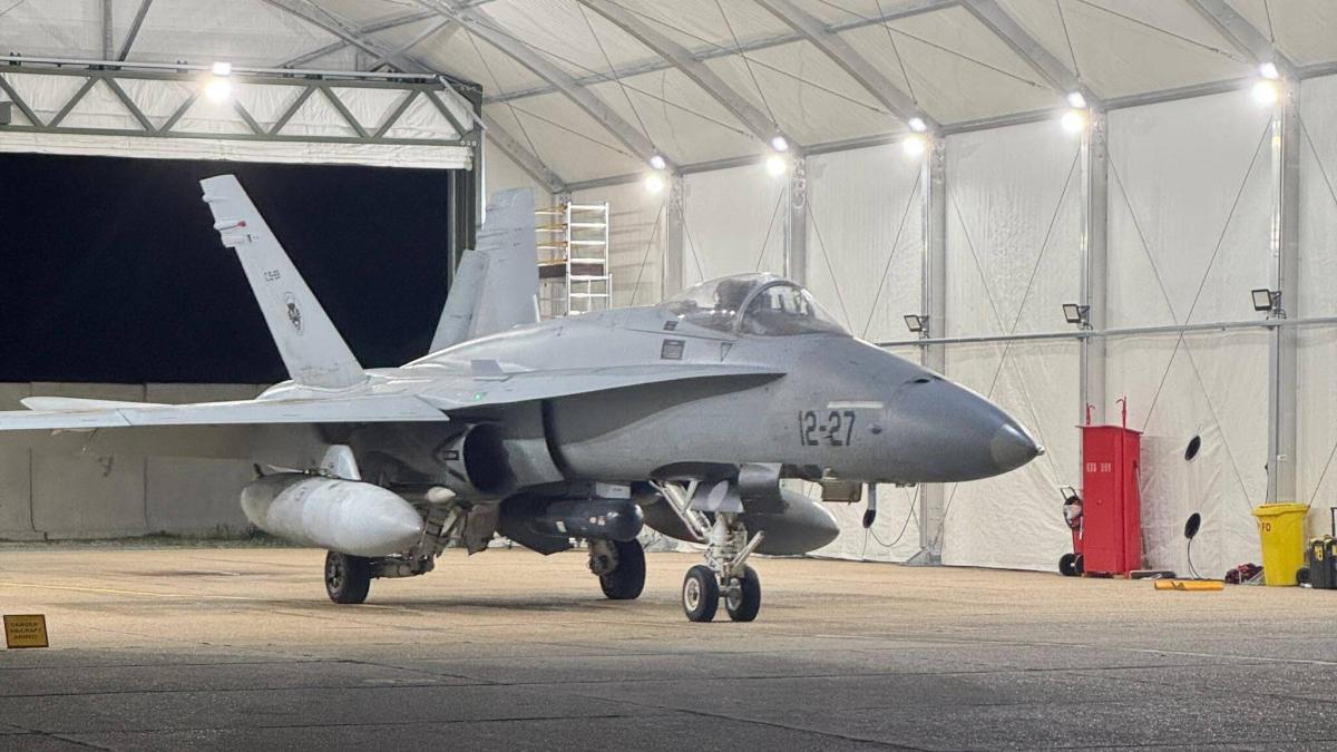 Dos cazas españoles activados en Rumanía por alerta de drones rusos