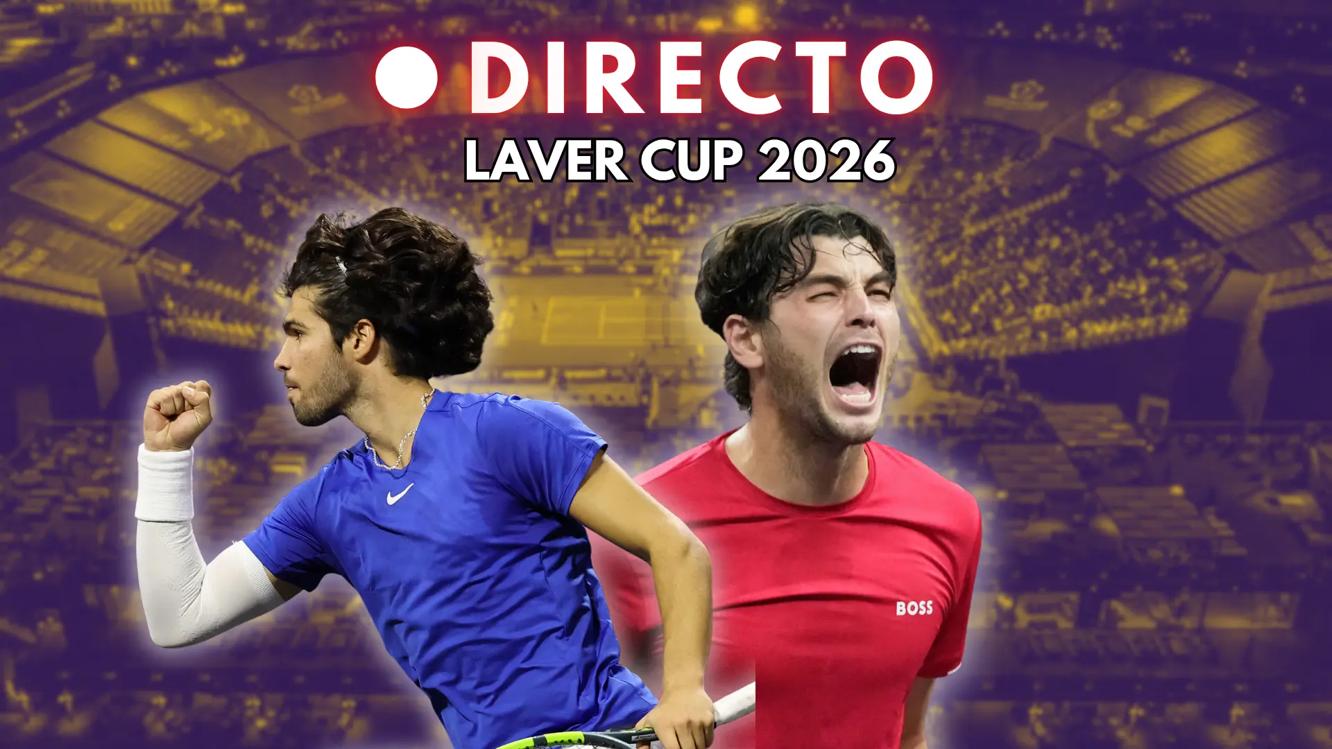 Laver Cup: seguimiento en vivo del partido de Carlos Alcaraz