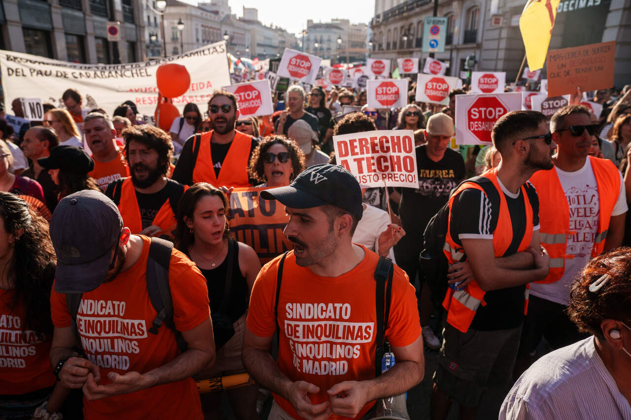 Marcha 'Ni una Maricarmen más' exige medidas urgentes en vivienda en Madrid